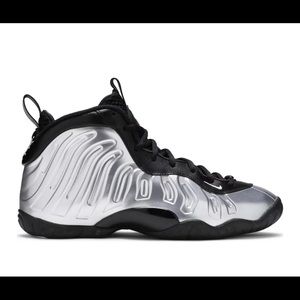 Nike Air Little Foamposite One - Chrome - 4y